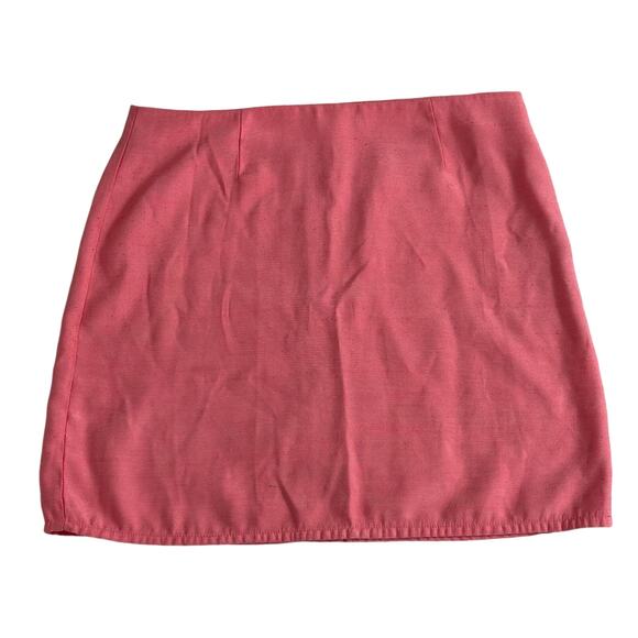 My Michelle Sz 14 Pink Cotton Mini Skirt - Picture 1 of 4